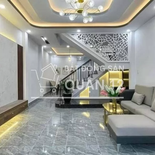 Nhà mới xây 2 tầng - hẻm 6m - shr quận 12