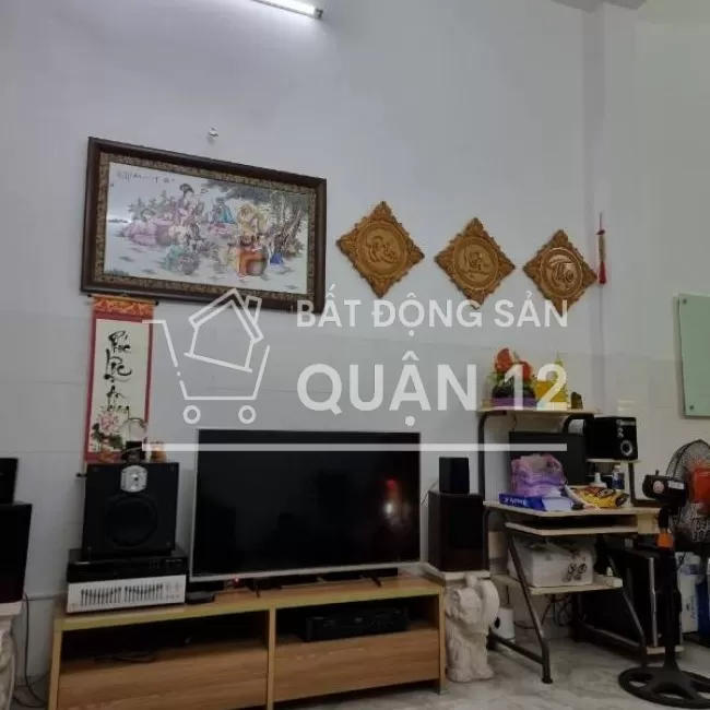 Bán Nhà Thạnh Lộc 44 Quận 12 Tặng hết nội thất