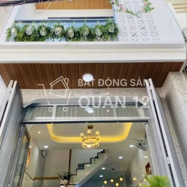 Nhà mới xây 2 tầng -  hẻm 6m - shr - 2T15 TL