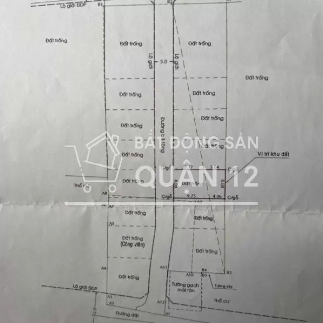 Bán gấp lô đất Lê Thị Riêng Q12 diện tích:110m2 giá:3,2tỷlh:0772034492