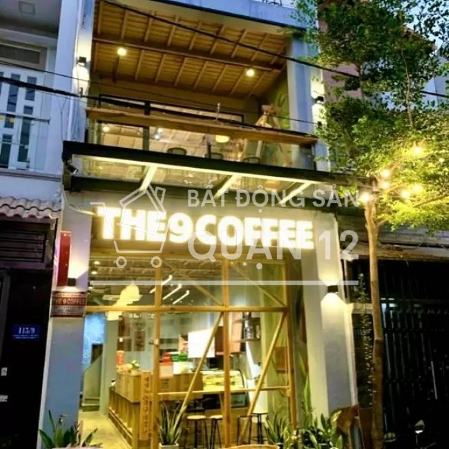 Nhà Hẻm Thông Đang Kinh Doanh Cafe Ngay Công Viên Thạnh Lộc 37