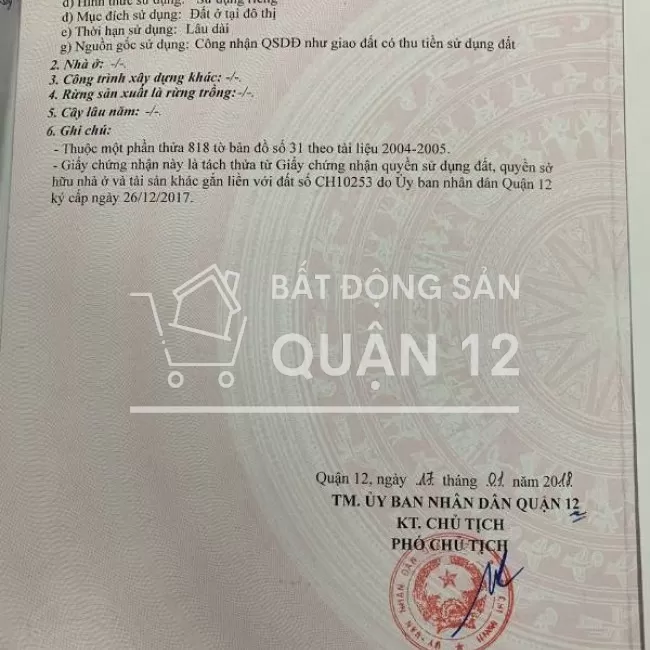 Bán đất 4x20m, 80m2 vuông vức, HXH đ Rạch Thầy Bảo, P. AnPhú Đông, Q12