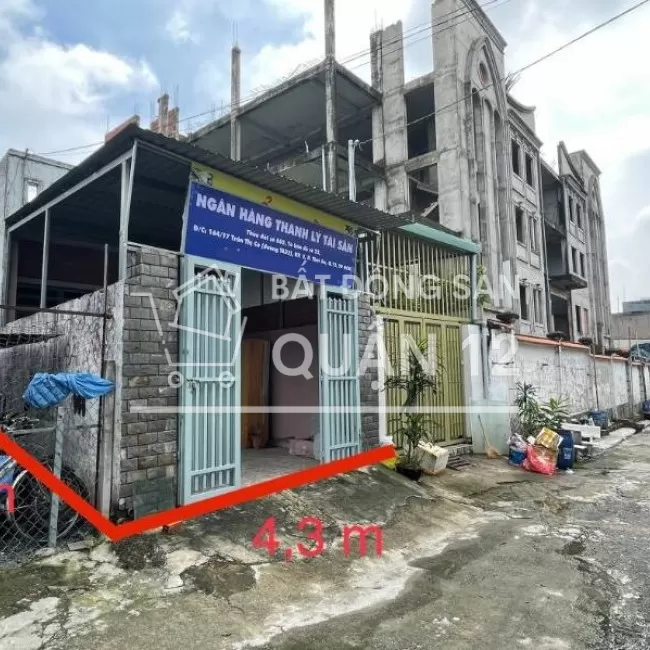 THỚI AN – NGỘP BANK CHÍNH CHỦ BÁN NHÀ 117M2 GIÁ 5 TỶ