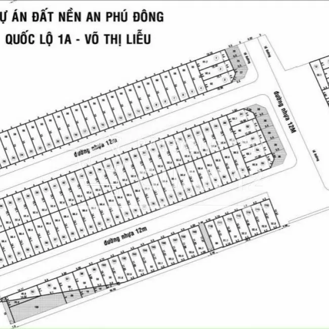 Bán đất 4x14 hẻm 12m võ thị liễu an phú đông 