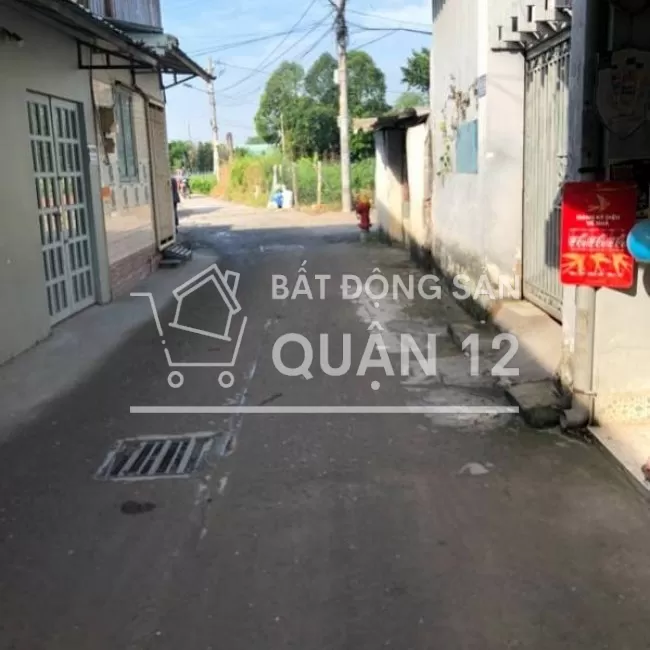 Bán nhà mặt tiền hẻm thông buôn bán sau Viện dưỡng lão TX24