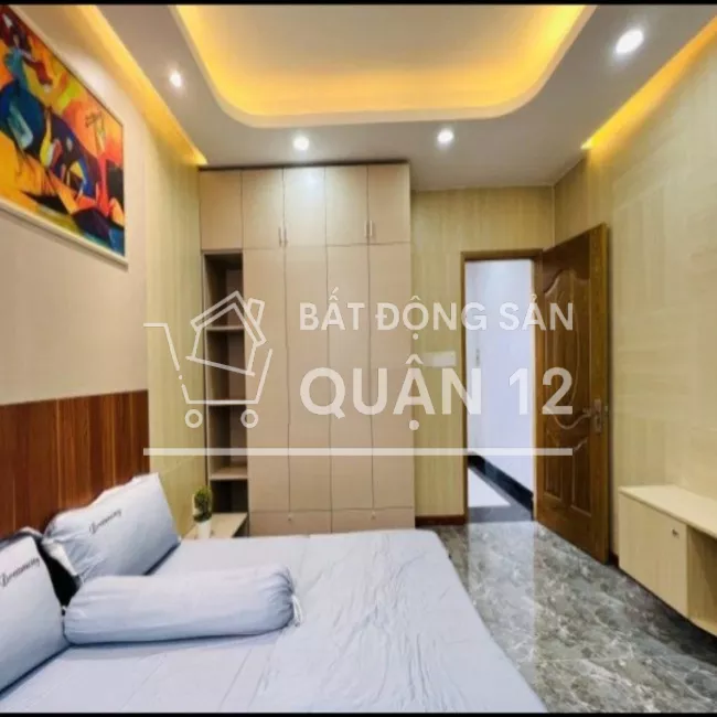 Chỉ 3 tỷ Nhà 3 lầu 5 phòng full thổ cư 180m2 sàn SD , SHR , hẻm 5m 1/ Hiệp thành q12 0933944419 