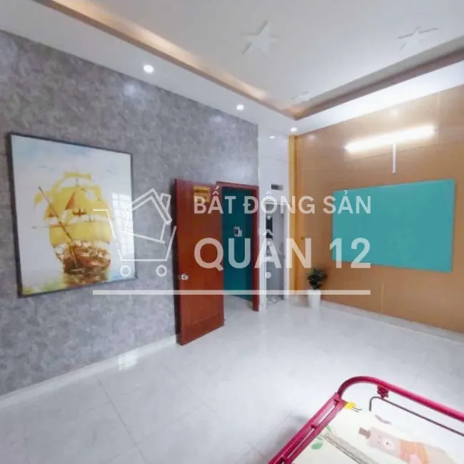Bán nhà hxh full nt 55m2-4tang Trương Thị Hoa Q12 ,liền kề UBND Phường , 5 tỷ nhỉnh 0932030061