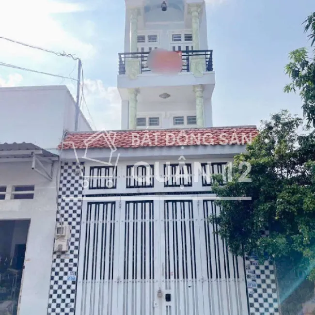 Bán nhà mt Hiệp Thành 18 Q12 , 79m2-3tang , liền kề Coopmart - 5 tỷ nhỉnh 0932030061
