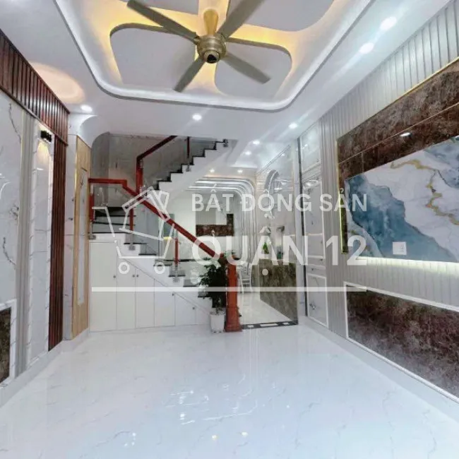 Nhà mới full nt 38m2-3tang hxh thông sát mt Tân Chánh Hiệp 3 Q12 - 5 tỷ nhỉnh 0932030061