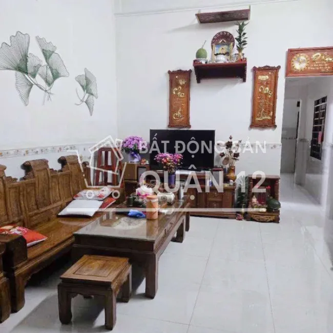 Nhà cấp 4 có lửng hxh 56m2 sát mt Hiệp Thành 13 Q12 ,ngay Ngã 3 Đông Quang, 4 tỷ nhỉnh 0932030061