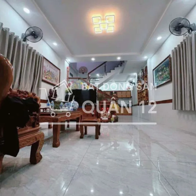 Bán nhà đường 8m thông tứ tung 56m2-2tang ngay Bến Xe Hiệp Thành Q12 , 5 tỷ nhỉnh 0932030061