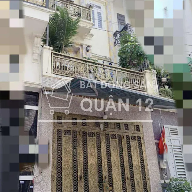 Bán nhà đường 8m — 58m2-3tang Bùi Văn Ngữ Q12 , liền kề ngã 3 Đông Quang , 5 tỷ nhỉnh 0932030061