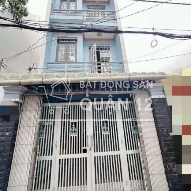 Bán nhà hxh thông 49m2-4tang Hiệp Thành 45 Q12 ,liền kề THPT Võ Trường Toản, 4 tỷ nhỉnh 0932030061